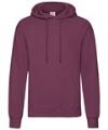 SS26M S/S Hooded Sweat Burgundy colour image